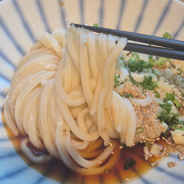 Udon Kinu: a chilled bukkake udon spot in Bangbae, Seoul (honest review)